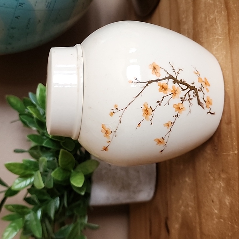 Bristol Pottery ginger jar Tea Caddy